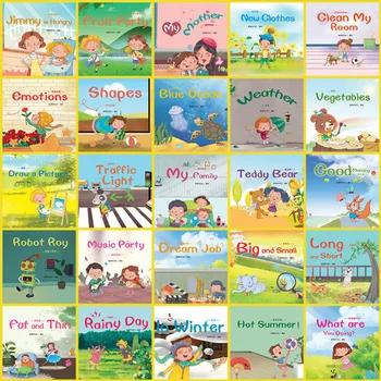 60 Objemy/súbor detské Rozprávky Detí pred Spaním Osvietenie Farba v Obraze 0-6 Rokov Dieťa Učenie Jazyka