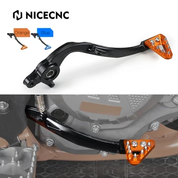 NiceCNC Pre KTM 125 250 300 350 400 500 V EXCF SX SXF XC XCF XCW TPi 6D 2017-2024 Nastaviteľné Kované Hliníkové Brzdový Pedál Páky