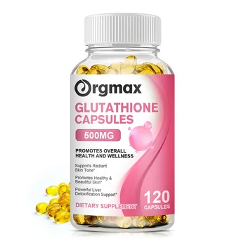 Orgmax Glutatión Kolagénu Kapsule Doplnok Antioxidant, Proti Starnutiu, Posilňuje Imunitu Nudné Bielenie Pokožky Zdravotnej Starostlivosti O Pleť