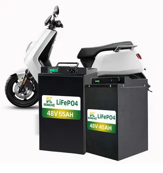 48V E-Bike Batériu 32AH/ 45AH/ 55AH Lítiová Batéria pre 200W/ 350W/ 500W/ 750W/ 1000W Elektrický Motocykel Batérie