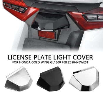 PANICAL špz Tienidlo na Ochranu Dekorácie Pre Honda Gold Wing GL1800 F6B 2018-2023 ABS Pearl Chrome prehliadač Chrome Black