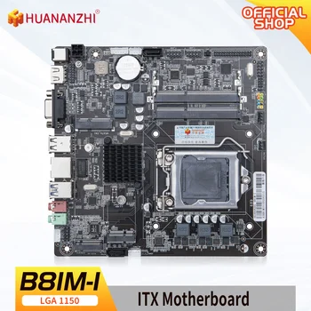 HUANANZHI H81 M-I Doske M-ATX Pre Intel LGA 1150 i3 i5 i7 E3 DDR3 1333 1600MHz 16 G SATA3.0 USB3.0 M. 2 VGA HDMI-Kompatibilný