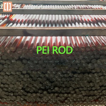 PEI Ultem Rod Bar Priemer 6 mm 8 mm 10 mm 12 mm 15 mm 20 mm 25 mm Amber Stick Polyetherimide Prírodné Čierne Factory
