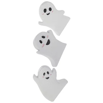 3ks Halloween Ghost Prihlásiť Halloween Tabuľka Vrchol Halloween Tabuľka Ozdoby