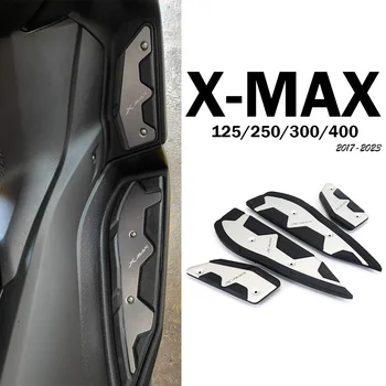 2017-2023 NOVÉ Príslušenstvo Pre Yamaha XMAX 300 XMAX 125 Stupačky Pedál Kit Nohy Pad Pedále XMAX 400 XMAX300 XMAX 250 XMAX125