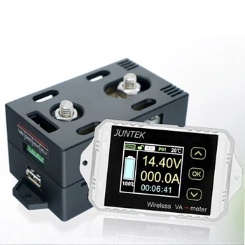 Farebný Displej DC Voltmeter Ammeter Elektrický Tester Coulomb Počítadlo VAT1030 VAT1050V AT1100 VAT1200 VAT1300 VAT4300