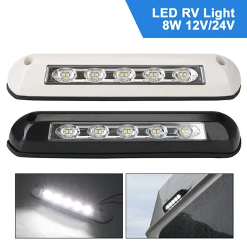 RV Van Trailer Exteriérové Lampy, Vodotesný LED Markíza Verande Svetlo Caravan Interiéru Nástenné Svietidlá 12V/24V Svetlo Bar