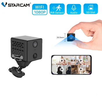 Vstarcam Mini Kamera Bezpečnostná Kamera Bezdrôtový Vnútorné 1080P HD WiFi Kamery Domáce Video, Bezpečnosť pohybu Detekcia Pohybu Audio Monitor