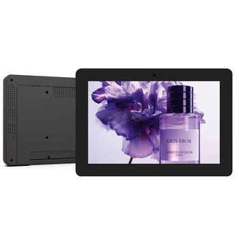 8 palcový stenu tablet pc-PoE tablet pc Android 11, wifi 6, 100 M/1000M, RJ45, Duálny mikrofón, 5 MP fotoaparát, Typ-C