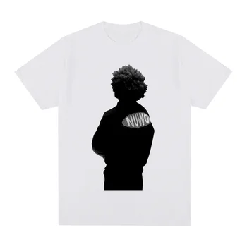 Brent Faiyaz Vintage T-shirt Nadrozmerné Hip Hop Harajuku Streetwear Unisex Gotický Bavlna Mužov tričko Nové Tee Tričko Dámske Topy
