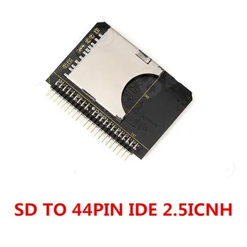 SD Karta do 2,5 Palcový IDE Adaptérom SDHC/SDXC Pamäťová Karta, Prevody na Notebook HDD 44 Pin Male Port 44 Pin Adaptér SD 3.0 Prevodník