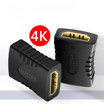 4K Kompatibilný s HDMI Extender Žien a Žien Converter Rozšírenie Adaptér pre Notebook, Displej PS4/3 PC TV Hdmi Predlžovací Kábel