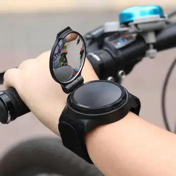 Požičovňa Späť Zrkadlo na Bicykli 360 stupňov Otočiť MTB Rameno, Zápästie Zozadu Bike Príslušenstvo Bicyklov Spätné