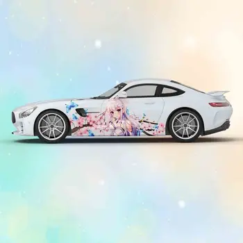 Japonské Anime Re:nula Auto Zábal Chrániť Nálepky Auto Odtlačkový Tvorivé Nálepky karosérie Vzhľad Úpravy Dekoračné Nálepky
