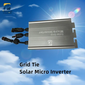 MPPT Na Grid Micro Invertora Vstup 500W 600W 700W Čistá Sínusová Vlna 18-50 Vdc Výstup 110V-220 Vac dom bivolt Solárneho Invertora