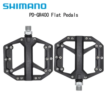 SHIMANO PD-GR400 Požičovňa Pedál Zliatiny Ultralight Stabilné Ploché Pedál pre Chodník Horskej Bežné Jazda GR400 Pôvodnej Časti Bicyklov