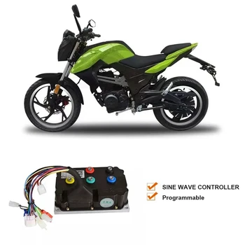 Vysoký Výkon Programovateľné Elektrické Motocykel Radič Sine Wave Motor Radič ND84530 84V 250A Pre 6000W-8000W BLDC QS Motora