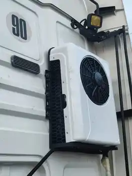 Lacnejšie Klimatizačných Systémov Truck Rv Karavany Obytné Elektrické 12v 24v klimatizačné zariadenie Pre Vozidlo